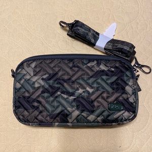 Lug Coupe XL Convertible Crossbody Camo Green